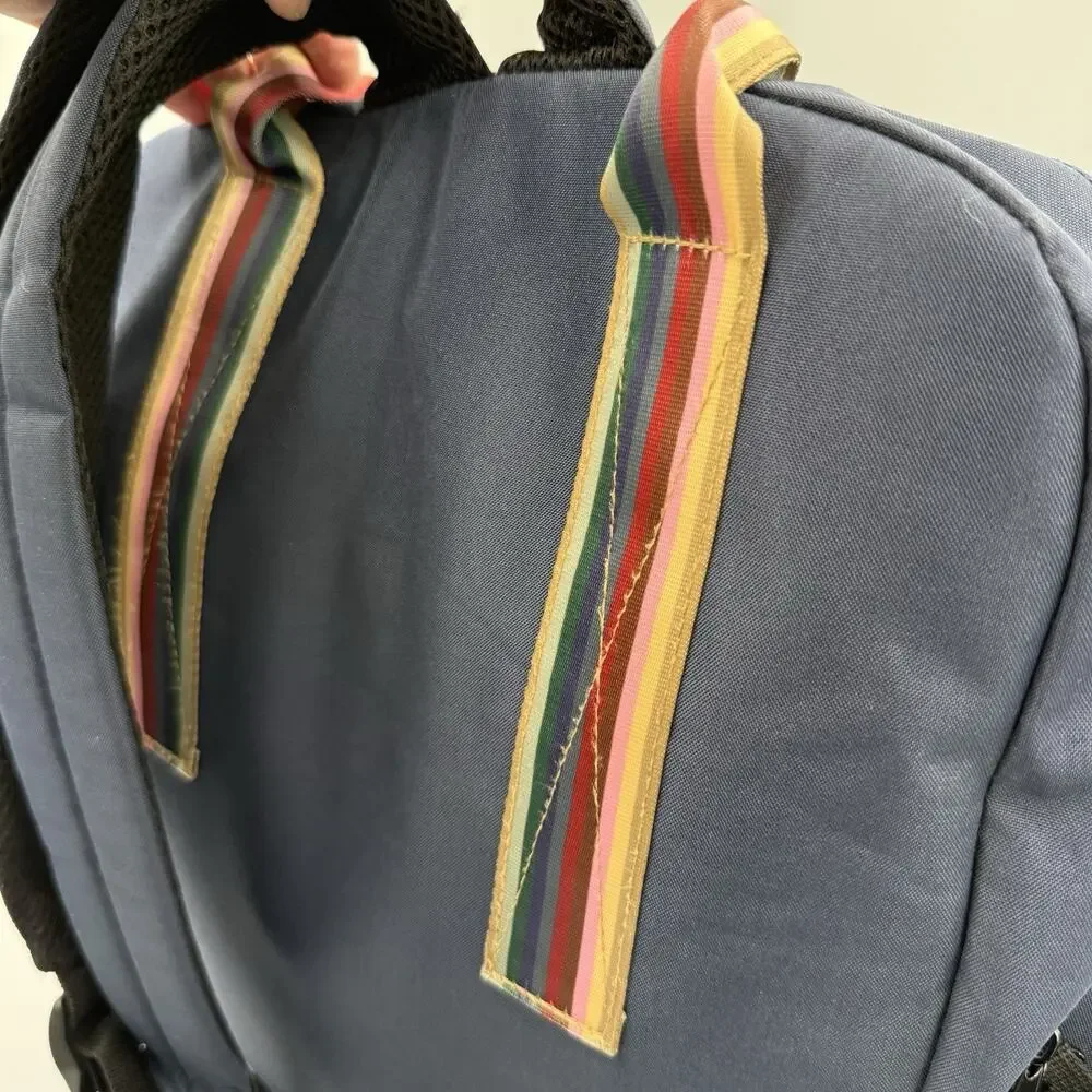 Doctor Who TARDIS Backpack BBC 2019 Blue Police Box Rainbow Trim Licensed